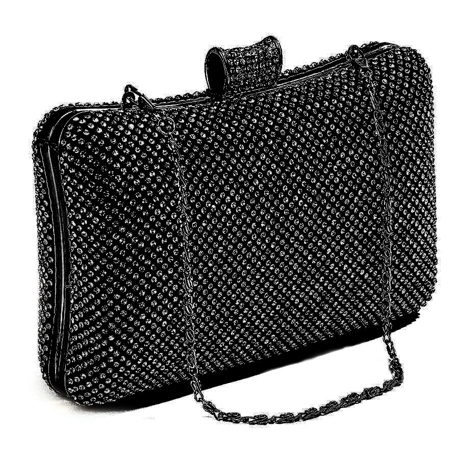 Lady Couture 2014-2 Dressy Handbag With Stones On Both Sides - ninetyunion
