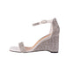 Lady Couture KLOE Rhinestone Wedge Heel Sandal - ninetyunion