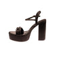 Lady Couture DANCE Platform Sandal With Chain Ornament - ninetyunion